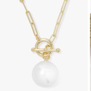 Melinda Maria Life's A Ball Pearl Pendant Necklace